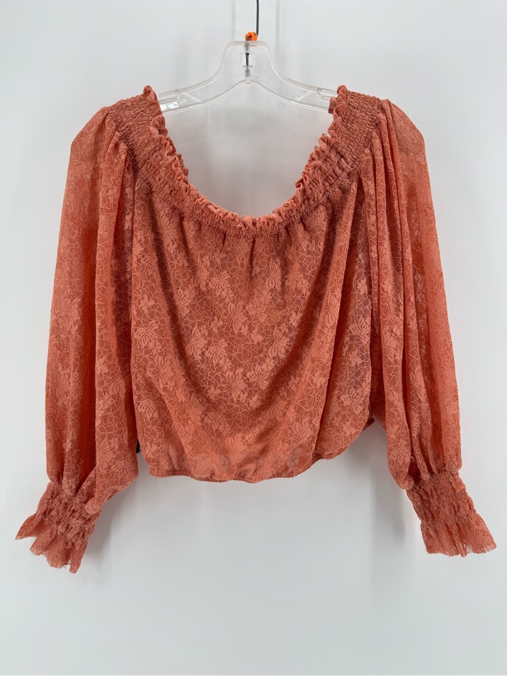 βοΈ 3For$30 βοΈ Free People Pink Lace Peasant Blouse - Women's